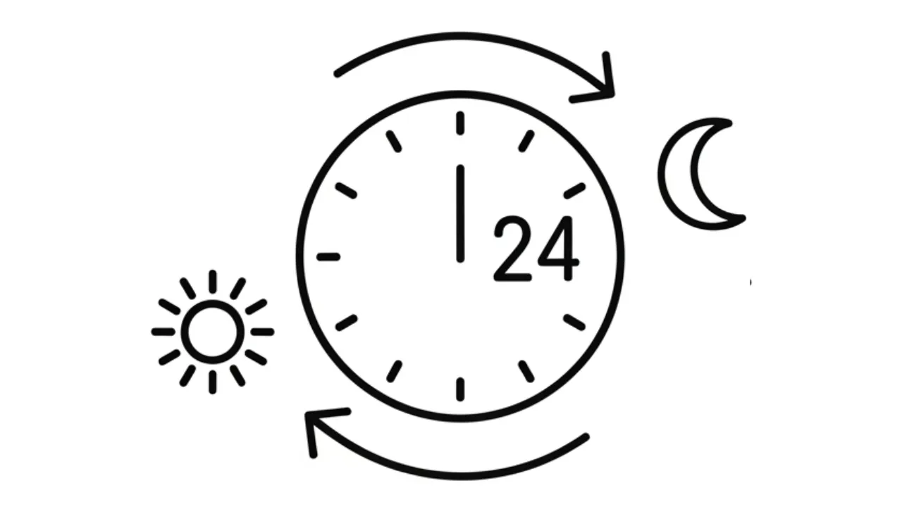 24時間365日対応のイメージ - 時計とサポート