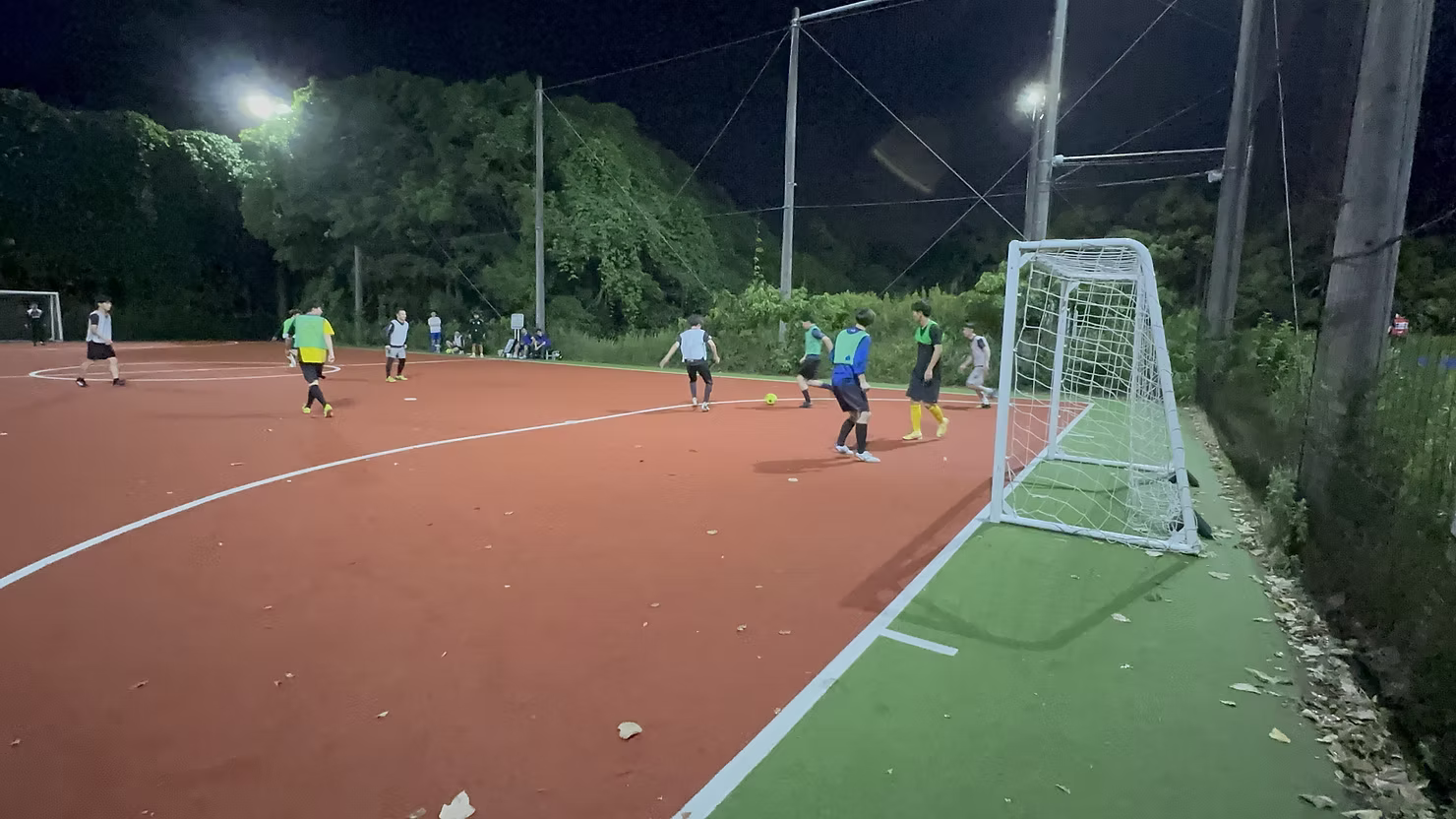 フットサル試合風景